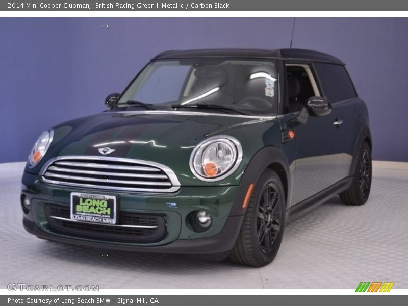 British Racing Green II Metallic / Carbon Black 2014 Mini Cooper Clubman