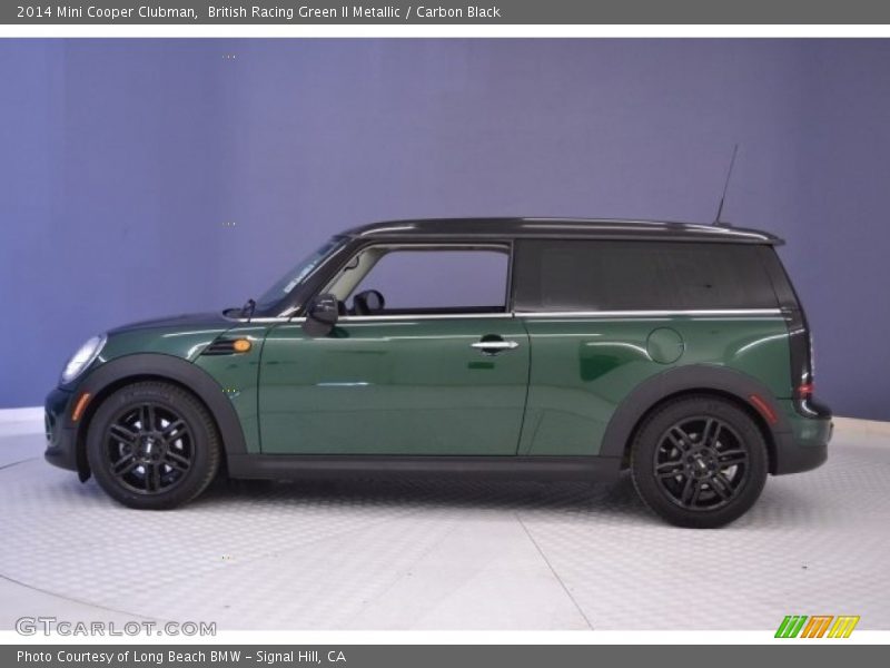 British Racing Green II Metallic / Carbon Black 2014 Mini Cooper Clubman