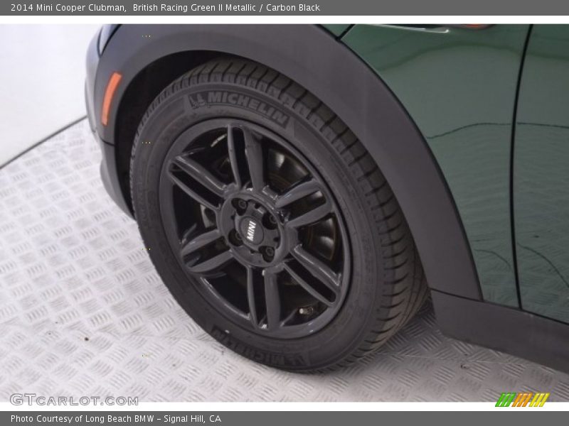 British Racing Green II Metallic / Carbon Black 2014 Mini Cooper Clubman