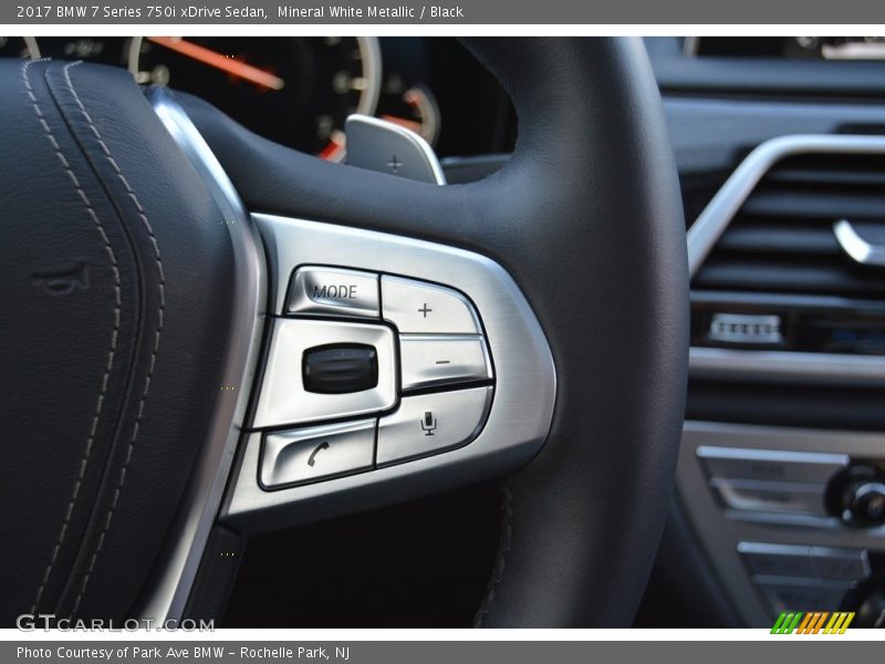 Controls of 2017 7 Series 750i xDrive Sedan