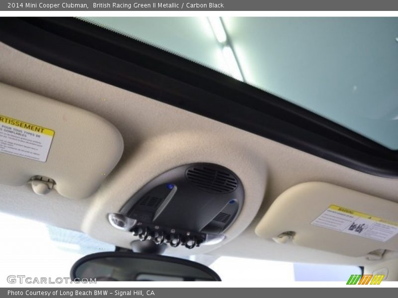 British Racing Green II Metallic / Carbon Black 2014 Mini Cooper Clubman
