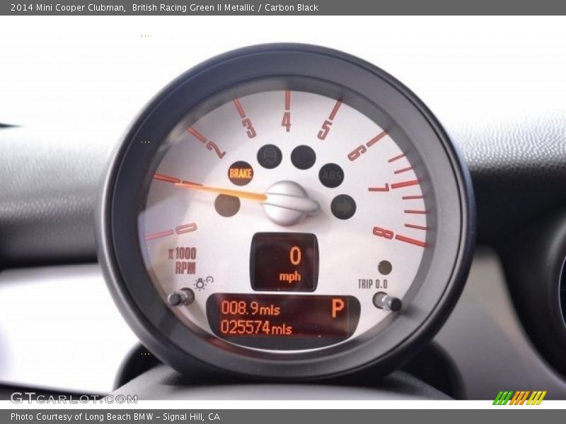British Racing Green II Metallic / Carbon Black 2014 Mini Cooper Clubman