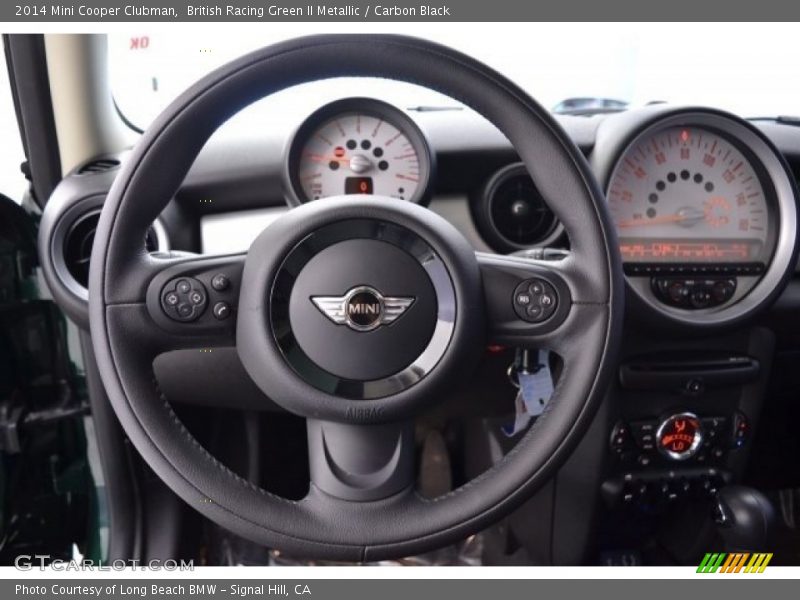 British Racing Green II Metallic / Carbon Black 2014 Mini Cooper Clubman