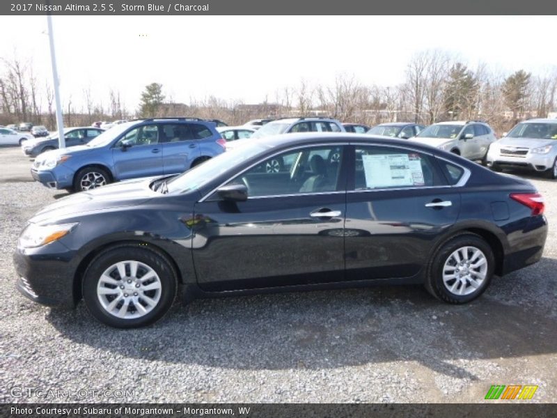 Storm Blue / Charcoal 2017 Nissan Altima 2.5 S