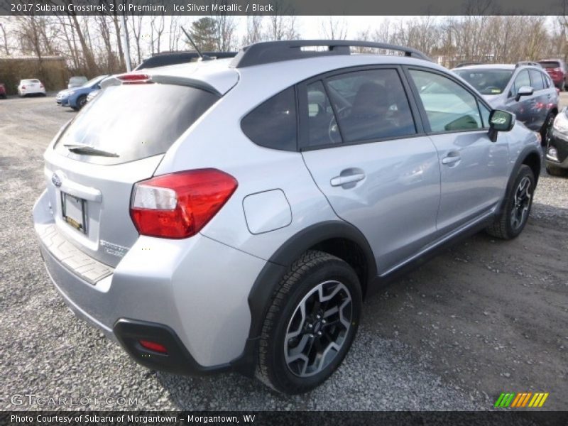 Ice Silver Metallic / Black 2017 Subaru Crosstrek 2.0i Premium