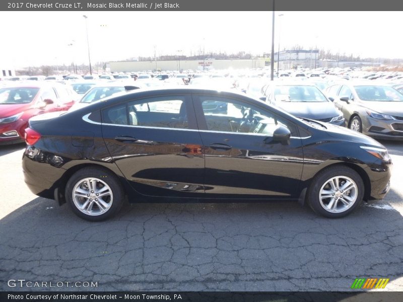 Mosaic Black Metallic / Jet Black 2017 Chevrolet Cruze LT