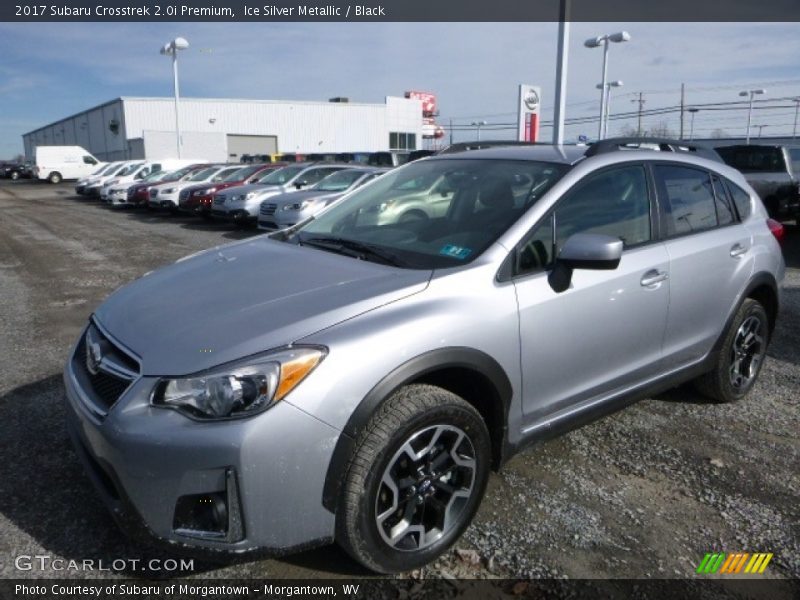 Ice Silver Metallic / Black 2017 Subaru Crosstrek 2.0i Premium