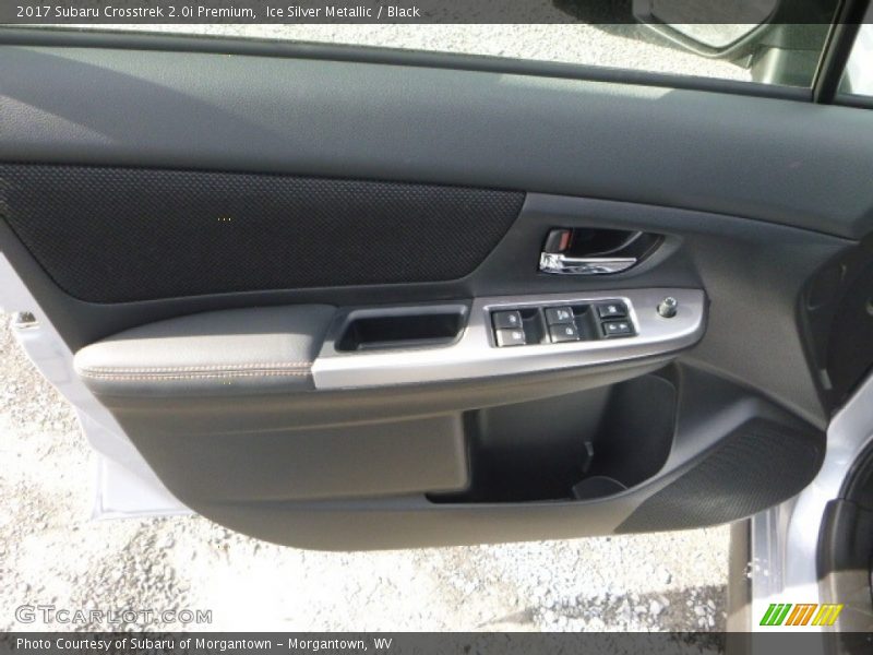 Ice Silver Metallic / Black 2017 Subaru Crosstrek 2.0i Premium