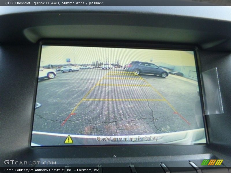 Summit White / Jet Black 2017 Chevrolet Equinox LT AWD