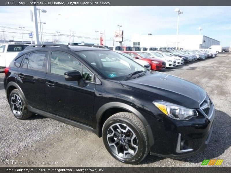  2017 Crosstrek 2.0i Limited Crystal Black Silica