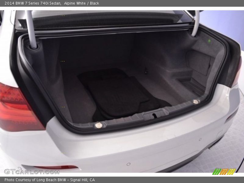 Alpine White / Black 2014 BMW 7 Series 740i Sedan