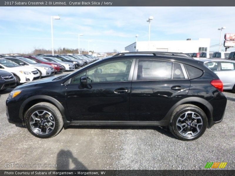  2017 Crosstrek 2.0i Limited Crystal Black Silica