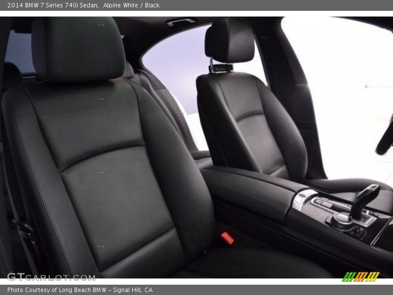 Alpine White / Black 2014 BMW 7 Series 740i Sedan