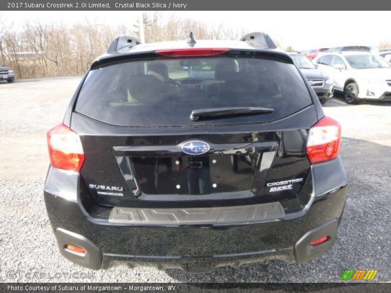 Crystal Black Silica / Ivory 2017 Subaru Crosstrek 2.0i Limited