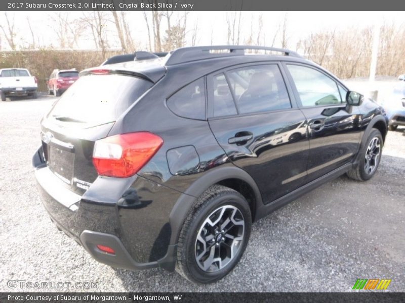Crystal Black Silica / Ivory 2017 Subaru Crosstrek 2.0i Limited