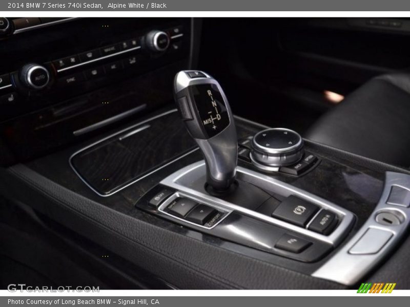 Alpine White / Black 2014 BMW 7 Series 740i Sedan