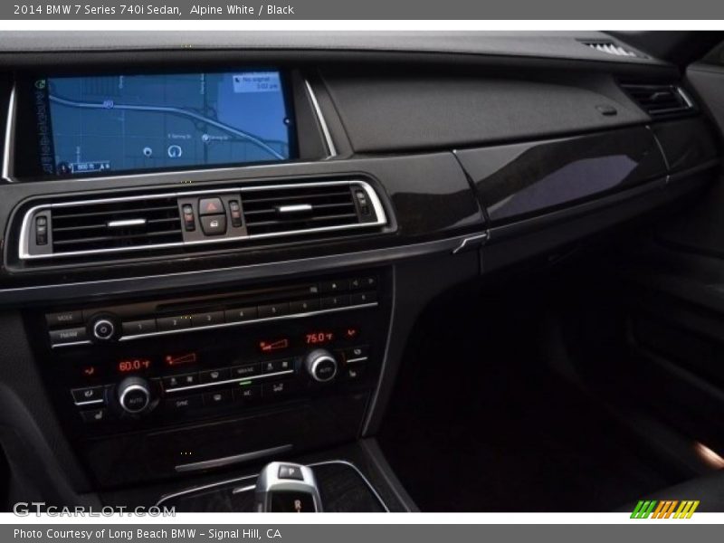 Alpine White / Black 2014 BMW 7 Series 740i Sedan