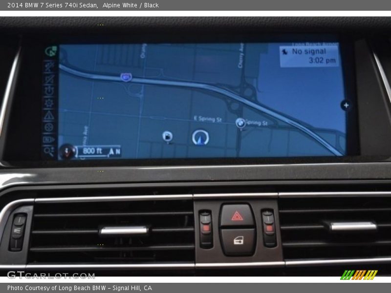 Alpine White / Black 2014 BMW 7 Series 740i Sedan
