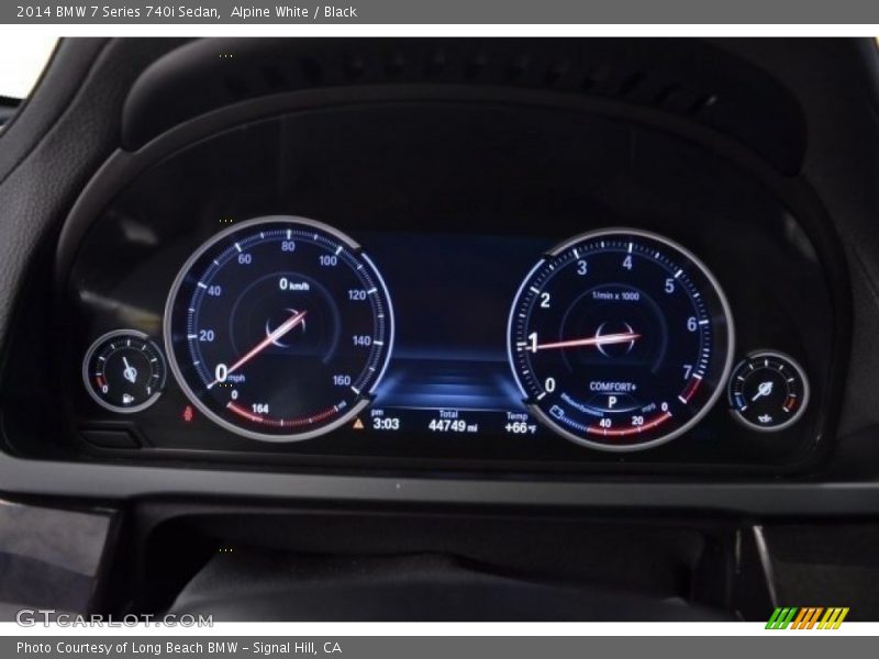 Alpine White / Black 2014 BMW 7 Series 740i Sedan