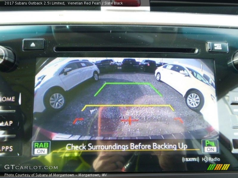 Venetian Red Pearl / Slate Black 2017 Subaru Outback 2.5i Limited