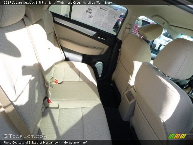 Wilderness Green Metallic / Warm Ivory 2017 Subaru Outback 2.5i Premium