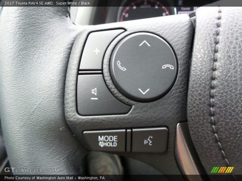 Controls of 2017 RAV4 SE AWD