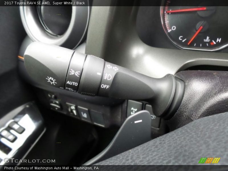 Controls of 2017 RAV4 SE AWD