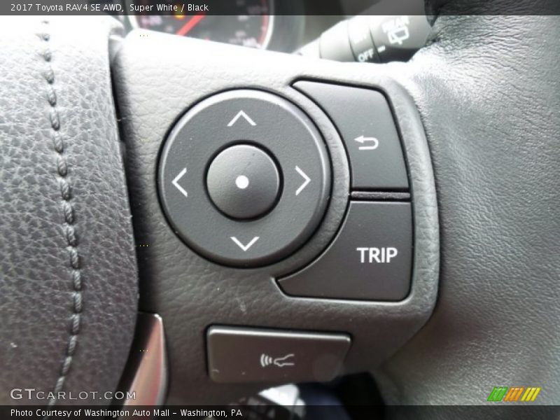 Controls of 2017 RAV4 SE AWD