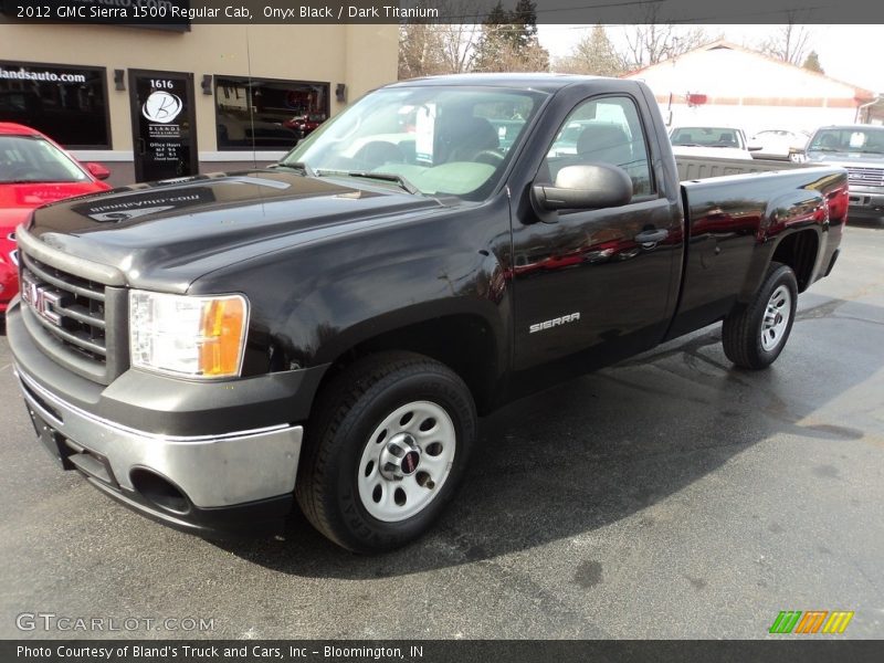 Onyx Black / Dark Titanium 2012 GMC Sierra 1500 Regular Cab