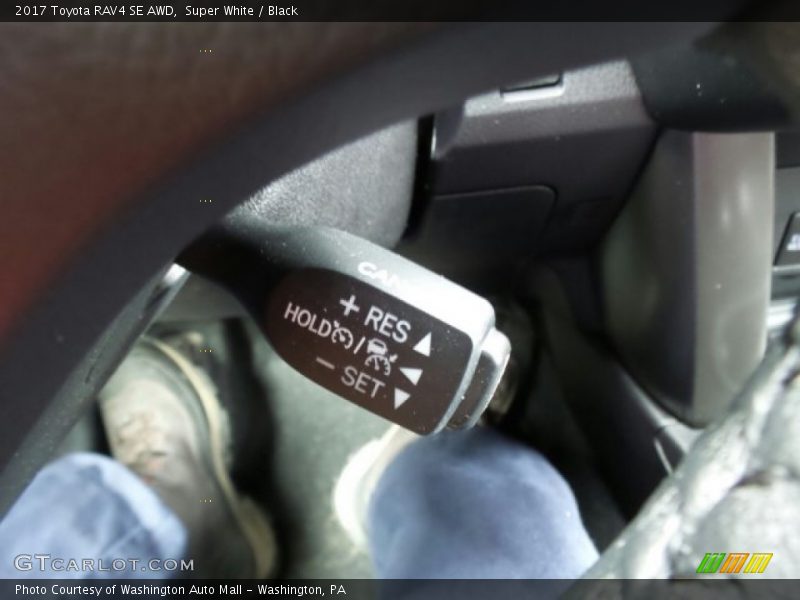 Controls of 2017 RAV4 SE AWD