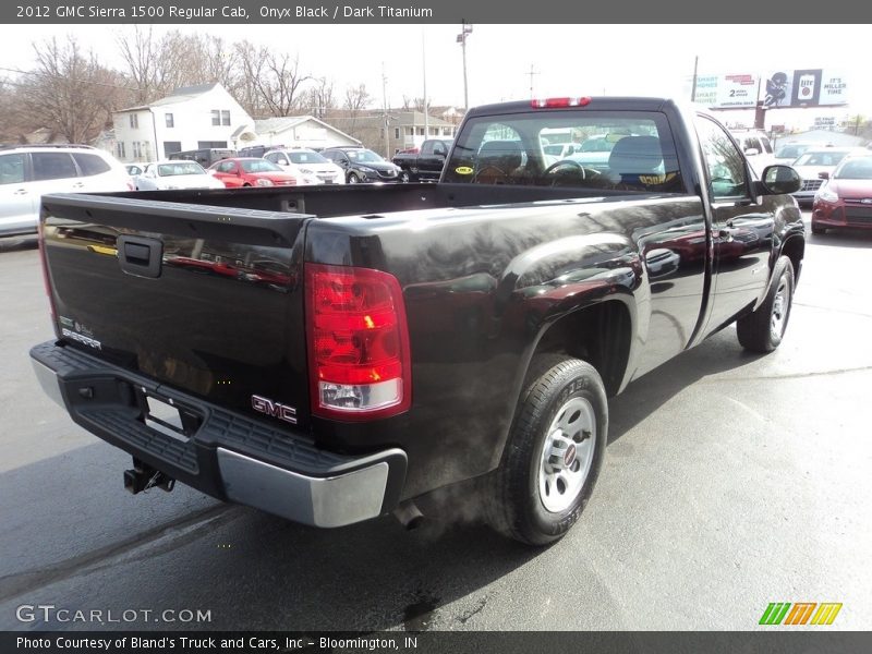 Onyx Black / Dark Titanium 2012 GMC Sierra 1500 Regular Cab