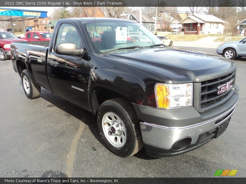 Onyx Black / Dark Titanium 2012 GMC Sierra 1500 Regular Cab
