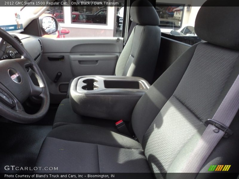 Onyx Black / Dark Titanium 2012 GMC Sierra 1500 Regular Cab