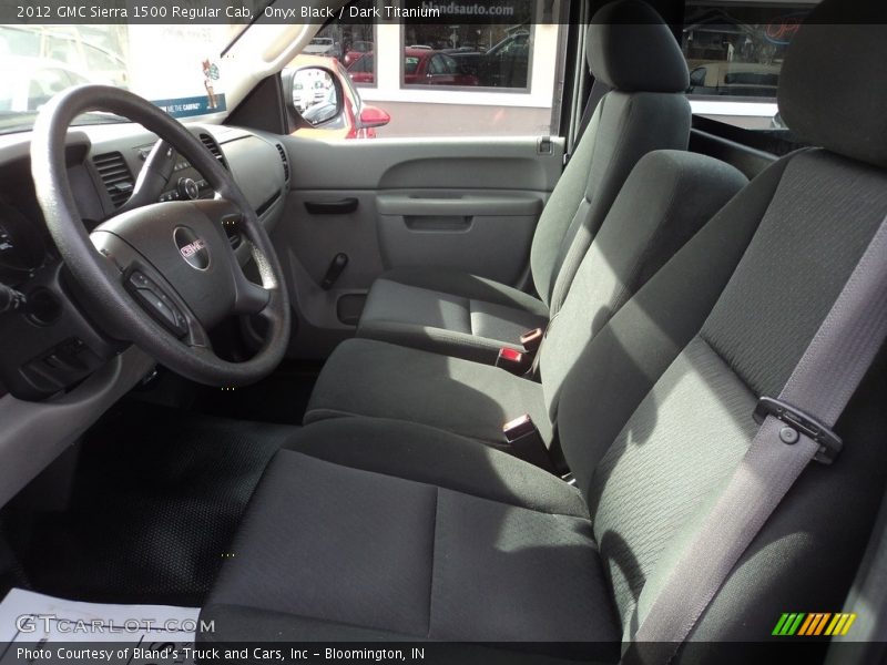 Onyx Black / Dark Titanium 2012 GMC Sierra 1500 Regular Cab