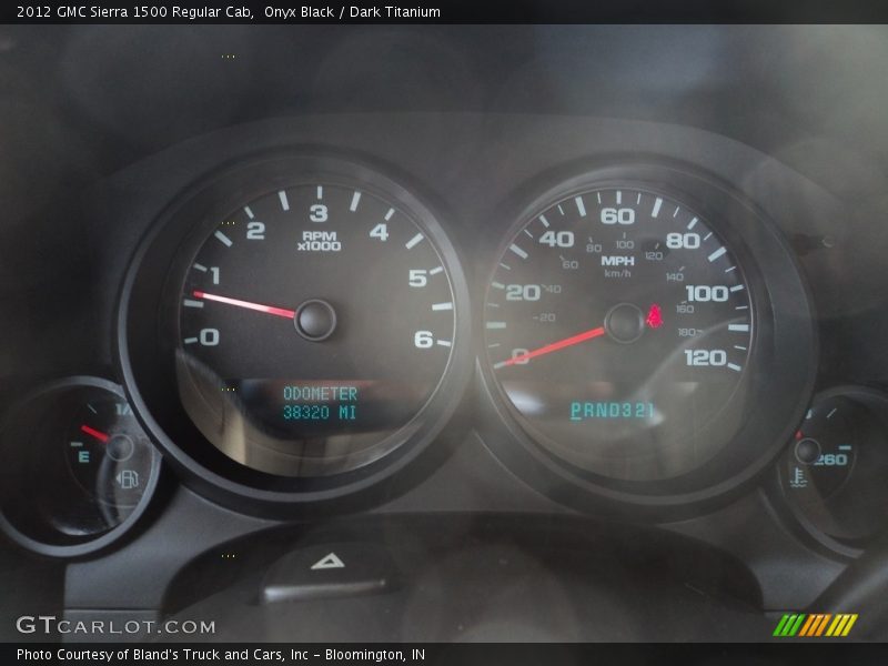 Onyx Black / Dark Titanium 2012 GMC Sierra 1500 Regular Cab