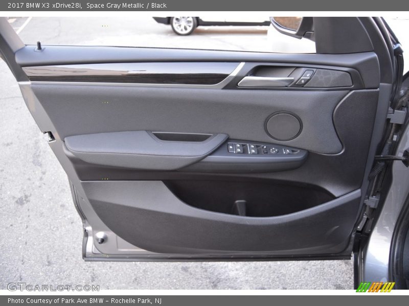 Space Gray Metallic / Black 2017 BMW X3 xDrive28i