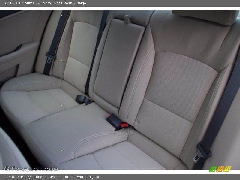 Snow White Pearl / Beige 2013 Kia Optima LX