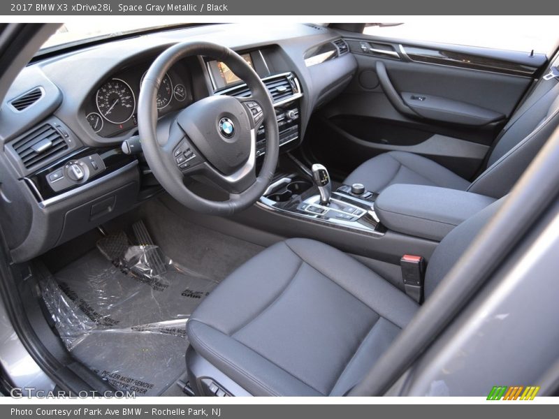 Space Gray Metallic / Black 2017 BMW X3 xDrive28i