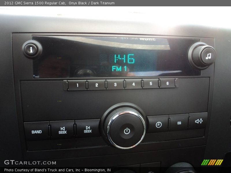 Onyx Black / Dark Titanium 2012 GMC Sierra 1500 Regular Cab