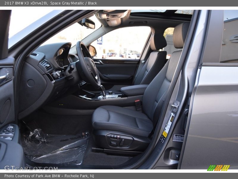 Space Gray Metallic / Black 2017 BMW X3 xDrive28i