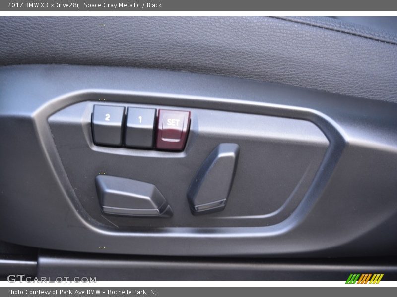 Space Gray Metallic / Black 2017 BMW X3 xDrive28i
