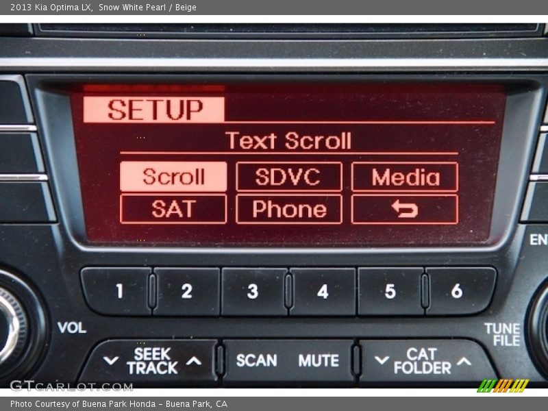 Snow White Pearl / Beige 2013 Kia Optima LX