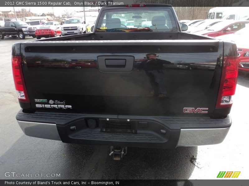 Onyx Black / Dark Titanium 2012 GMC Sierra 1500 Regular Cab