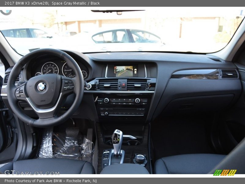 Space Gray Metallic / Black 2017 BMW X3 xDrive28i