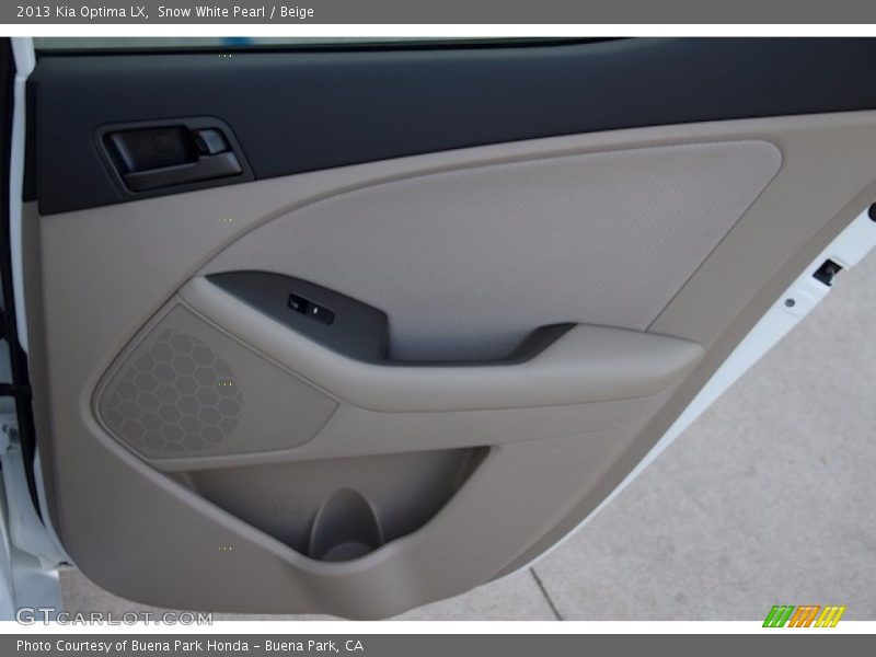 Snow White Pearl / Beige 2013 Kia Optima LX