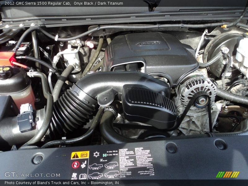 Onyx Black / Dark Titanium 2012 GMC Sierra 1500 Regular Cab