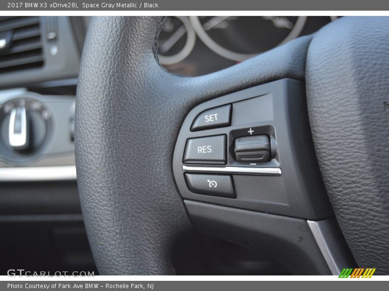 Space Gray Metallic / Black 2017 BMW X3 xDrive28i