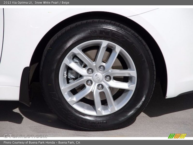 Snow White Pearl / Beige 2013 Kia Optima LX