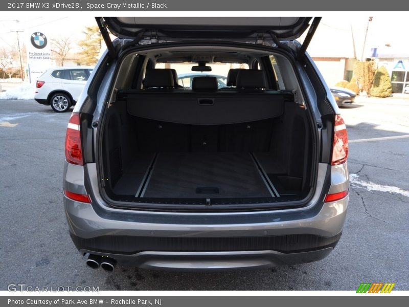 Space Gray Metallic / Black 2017 BMW X3 xDrive28i