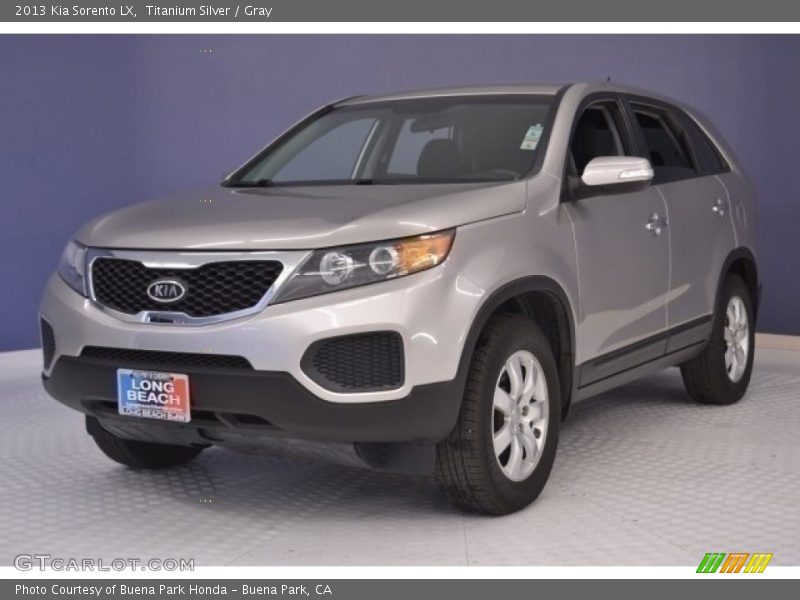 Titanium Silver / Gray 2013 Kia Sorento LX